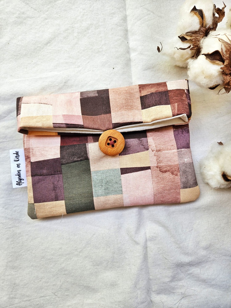 Estuches botón &quot;Algodón en Verde&quot;