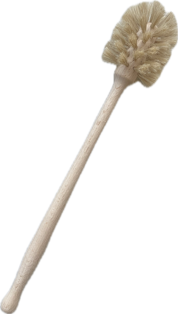 Cepillo limpia botellas redondo