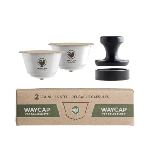 Set of two Waycap reusable capsules for Dolce Gusto