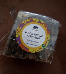 Jabón negro sólido africano