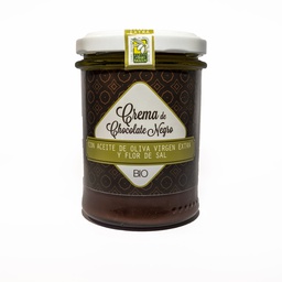 Organic dark chocolate spread with extra virgin olive oil and fleur de sel - ISABEL